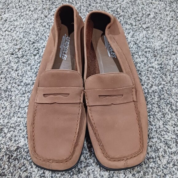 Aerosoles suede leather loafer - Picture 1 of 12